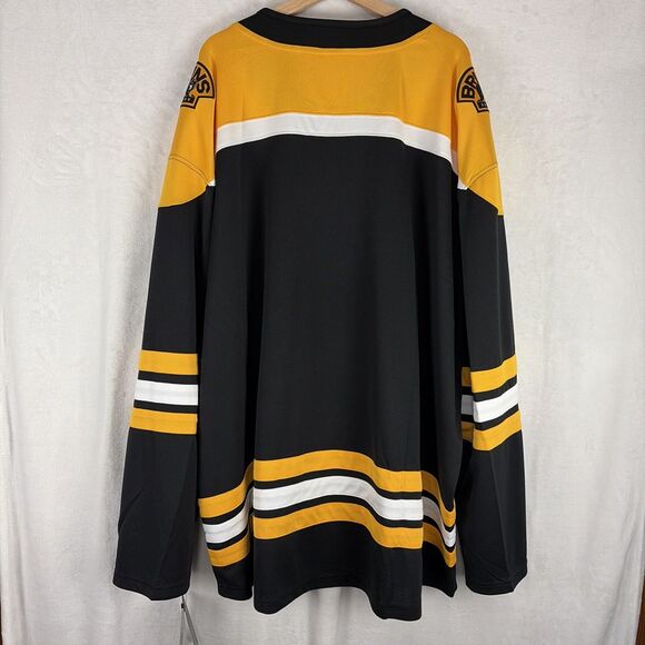 Fanatics Boston Bruins NHL Breakaway Home Jersey Mens Size 5XL NWT - Picture 6 of 7